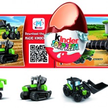 Deutz-Fahr dentro de Kinder Sorpresa