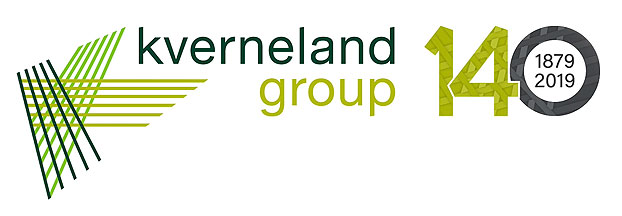 Logotipo Kverneland Group 140 Aniversario