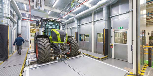 CLAAS fábrica de Le Mans (Francia)