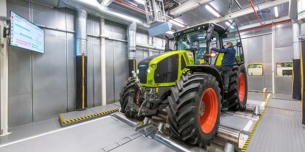 CLAAS fábrica de Le Mans (Francia)