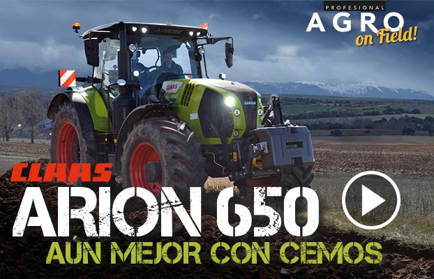 Foto CLAAS ARION 650 CMATIC, a�n mejor con CEMOS