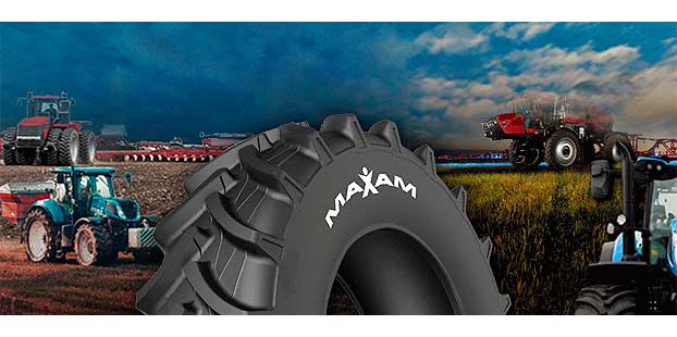 Los neumáticos AGRIXTRA de MAXAM aprobados para tractores New Holland y Case IH
