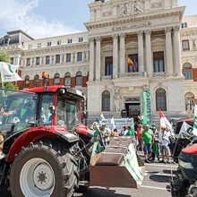 La tractorada de Madrid espera contar con al menos 500 tractores