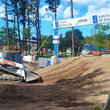 Bobcat participa en el Campeonato del Mundo de Motocross de Galicia