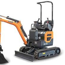 Nueva miniexcavadora Develon DX10Z-7 de alto rendimiento