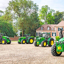 John Deere presenta los nuevos tractores 6M, con 17 modelos de 105 a 275 CV