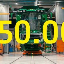 John Deere produce en Zweibrücken su cosechadora 150.000