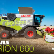 Cosechadora CLAAS TRION 660, eficiencia demostrada