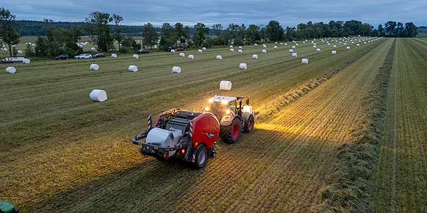 Récord mundial para la Kverneland FastBale Premium, 1.587 pacas en 24 horas