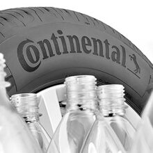 Continental aumenta el uso de materiales reciclados en sus neumáticos
