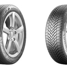 Los SUV eléctricos Explorer y Capri de Ford, equipados con neumáticos Continental