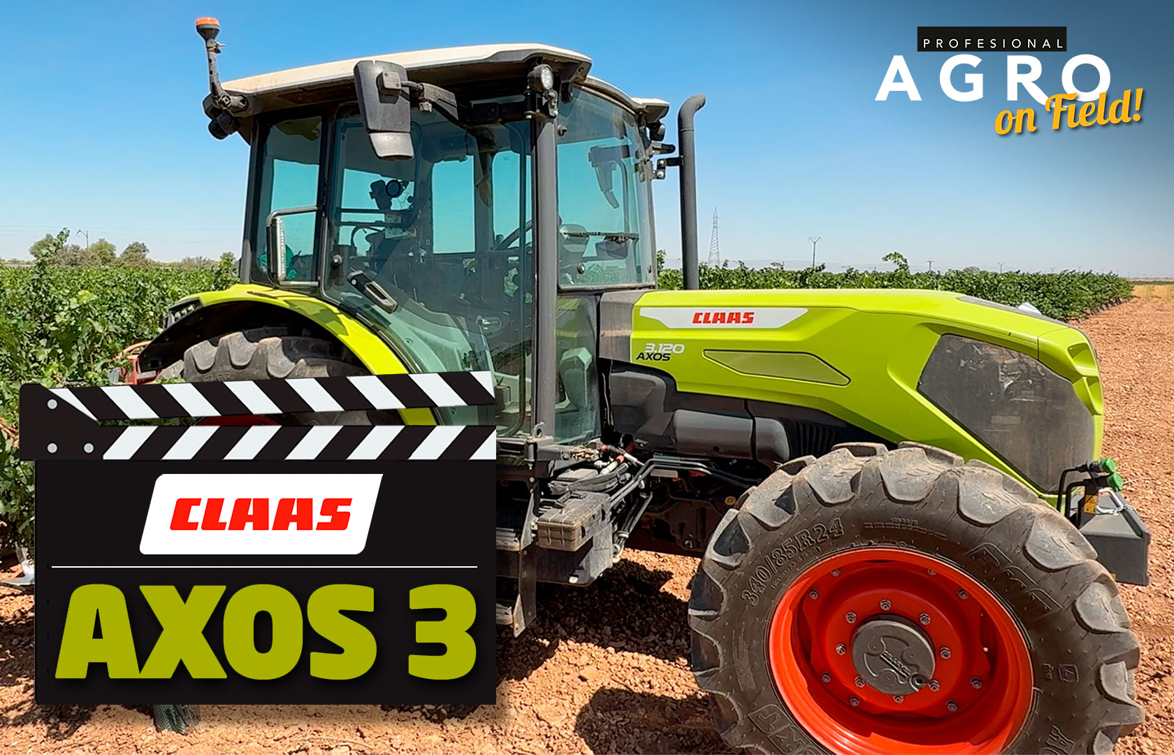 Foto Nuevo AXOS 3 de CLAAS: Rendimiento, versatilidad, fiabilidad y facilidad de manejo