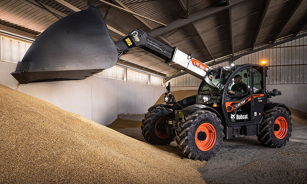 Foto Telesc�picos Bobcat�con transmisi�n V-Drive, animales para el trabajo duro