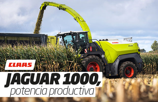 Foto CLAAS JAGUAR 1000, potencia productiva