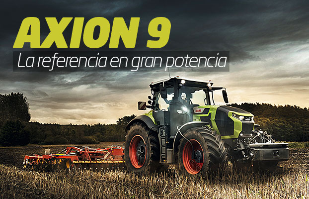 Foto CLAAS AXION 9, la referencia en gran potencia